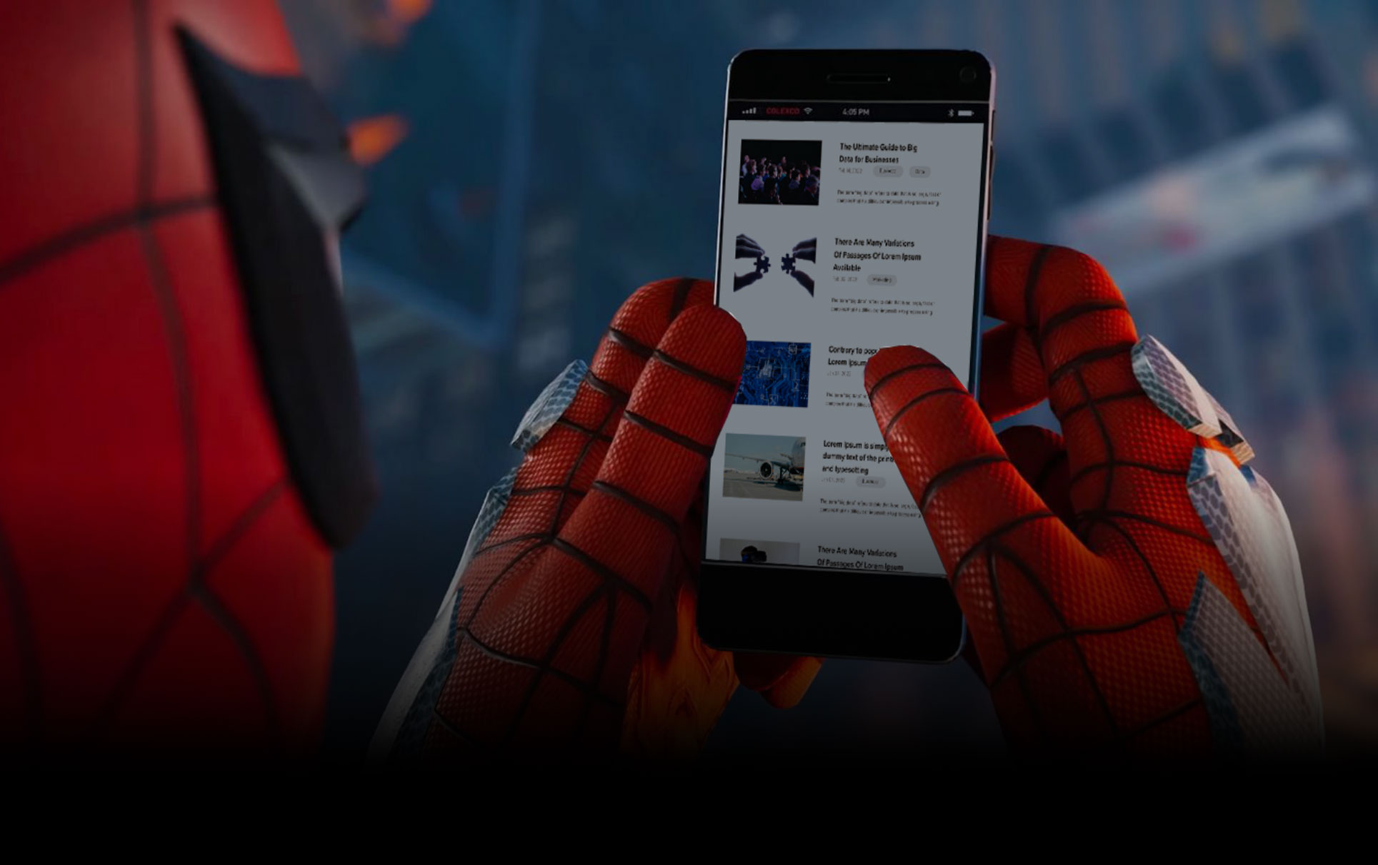 Tech So Good,Even The Superheroes Can’t Resist