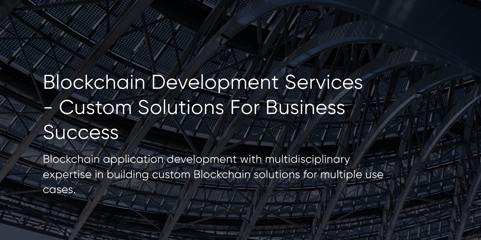 Blockchain Development Services | Blockchain App Development ...