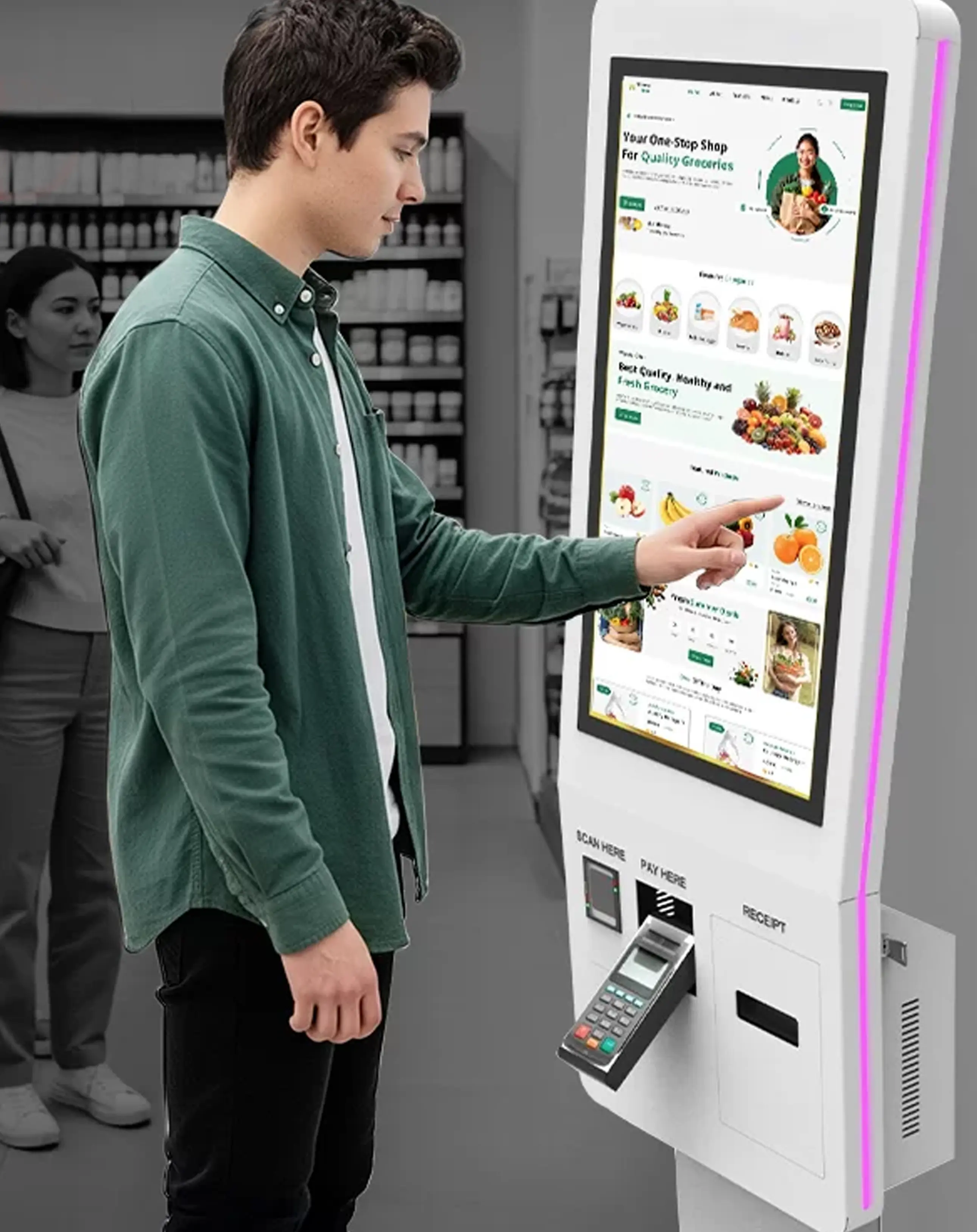 Delivered Self-Service Ordering Solutions for the Service Industry